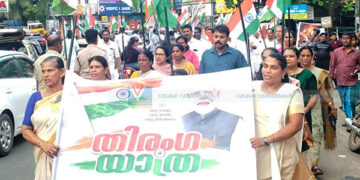 ദേശ സ്നേഹവുമായി തിരംഗയാത്ര