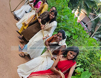 വടംവലി മുറുകി; ആവേശമായി ഓണാഘോഷം