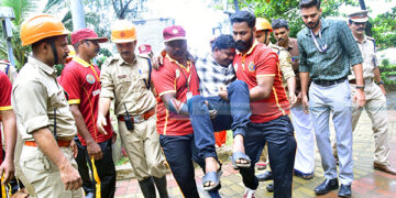 കാപ്പാട് ബീച്ചില്‍ ‘സുനാമി’; ദ്രുതഗതിയില്‍ ‘രക്ഷാപ്രവര്‍ത്തനം’