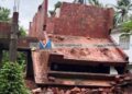 വാണിമേലില്‍ നിര്‍മാണത്തിലിരിക്കുന്ന വീട് തകര്‍ന്നു