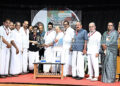 എസ്‌വി പുരസ്‌കാരം സമ്മാനിച്ചു; ന്യൂനപക്ഷ രാഷ്ട്രീയത്തിന്റെ കേരള മോഡല്‍ അനുകരണീയമെന്ന് തമിഴ്‌നാട് മന്ത്രി എ.എം.ഷാജഹാന്‍.