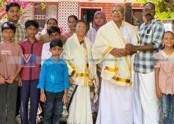 അധ്യാപക ദിനത്തില്‍ പൂര്‍വാധ്യാപക ദമ്പതികള്‍ക്ക് ആദരം