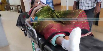 സ്വകാര്യ ബസില്‍ നിന്നു വീണ് യാത്രക്കാരിക്ക് പരിക്ക്