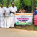 റോഡും പരിസരവും ശുചീകരിച്ചു
