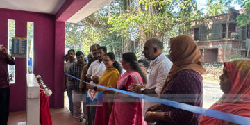 ബസ് കാത്തിരിപ്പ് കേന്ദ്രം ഉദ്ഘാടനം ചെയ്തു