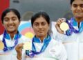 ഏ​ഷ്യ​ൻ ഗെ​യിം​സ്: വ​നി​ത​ക​ളു​ടെ ആ​ർ‌​ച്ച​റി​യി​ൽ ഇ​ന്ത്യ​യ്ക്ക് സ്വ​ർ​ണം