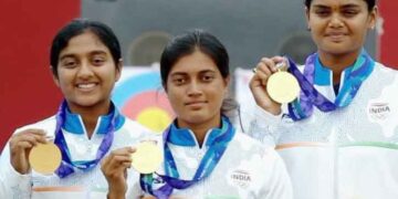 ഏഷ്യൻ ഗെയിംസ്: വനിതകളുടെ ആർച്ചറിയിൽ ഇന്ത്യയ്ക്ക് സ്വർണം