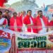 കര്ഷകസംഘം കൊടിമര ജാഥയ്ക്ക് ജില്ലാ അതിര്ത്തിയില് ഉജ്വല സ്വീകരണം
