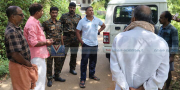 പുലിയുടെ കാല്പ്പാടുകളെന്ന് സംശയം; മംഗലാട് പ്രദേശത്ത് വനംവകുപ്പിന്റെ പരിശോധന