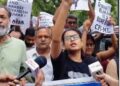 ഗ്യാനേഷ് കുമാറിന്റെ രാജി ആവശ്യപ്പെട്ട് ഡൽഹിയിൽ വൻ പ്രതിഷേധം