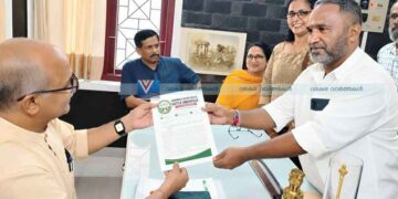അണ്ടര്‍പാസ് പണിയണം; സി.സദാനന്ദന്‍ എംപിക്ക് നിവേദനം നല്‍കി ബിജെപി