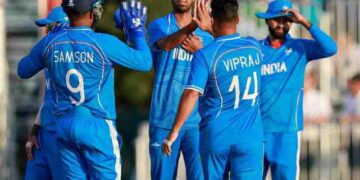 പാ​ക്കി​സ്ഥാ​നെ​തി​രെ ത​ക​ർ​പ്പ​ൻ ജ​യം; ക്രി​ക്ക​റ്റി​ൽ സ്വ​ർ​ണം നേ​ടി ഇ​ന്ത്യ