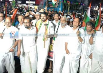 നാദാപുരത്ത് ആവേശം പകര്‍ന്ന് ദേശ് ബഛാവോ മാര്‍ച്ച്