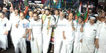 നാദാപുരത്ത് ആവേശം പകര്ന്ന് ദേശ് ബഛാവോ മാര്ച്ച്