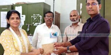 കരുതലായി മടപ്പള്ളി സ്കൂള്; ആവണിക്കുള്ള ധനസഹായം കൈമാറി