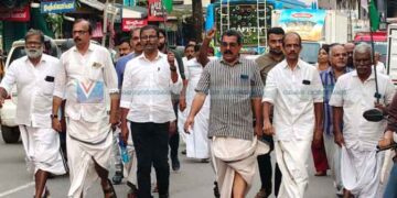 കക്കട്ടില്‍ കോണ്‍ഗ്രസ് പ്രതിഷേധം