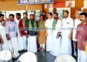 മുന്‍ മന്ത്രിയും സ്റ്റേഷന്‍ മാസ്റ്ററും തമ്മില്‍ വാക്ക് തര്‍ക്കം