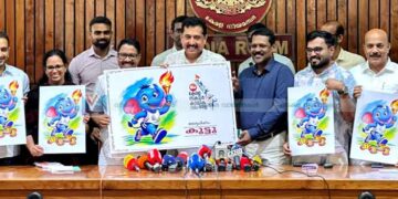 സംസ്ഥാന സ്‌കൂള്‍ കായികമേള: കോഴിക്കോട് തകൃതിയായ ഒരുക്കം, ഭാഗ്യചിഹ്നം പ്രകാശനം ചെയ്തു