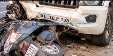 നാദാപുരത്ത് ജീപ്പിടിച്ച് സ്‌കൂട്ടര്‍ യാത്രികന് പരിക്ക്