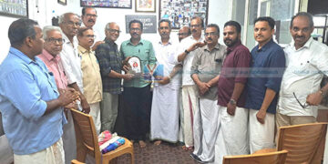 മെന്റലിസം അവാര്ഡ്: സി.പി.കൃഷ്ണനെ അനുമോദിച്ചു