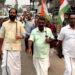 കോണ്‍ഗ്രസ് പ്രവര്‍ത്തകര്‍ പ്രകടനം നടത്തി