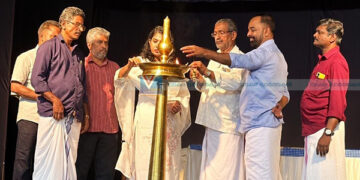 കളിയാംവെള്ളി ഭഗവതി ക്ഷേത്രം നവരാത്രി ആഘോഷം തുടങ്ങി