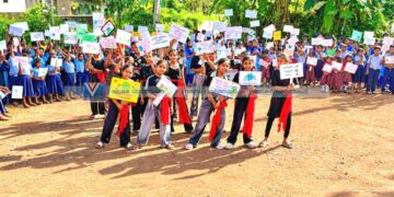 മിഷന്‍ സീറോ വേസ്റ്റ്: വിളംബര ജാഥയും ഫ്‌ലാഷ് മോബുമായി കുട്ടികള്‍