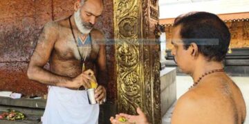 മണിയൂരിലെ ദാമോദരന്‍ നമ്പൂതിരി ശബരിമല മാളികപ്പുറം മേല്‍ശാന്തി