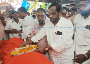 ഒ.ബാലന്‍ മാസ്റ്റര്‍ക്ക് നാടിന്റെ അന്ത്യോപചാരം