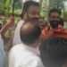 ആര്.സുഗതന് ജയില് മോചിതനായി; സ്വീകരിക്കാനെത്തി സുരേഷ്ഗോപി