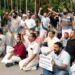 പോക്‌സോ കേസ് പ്രതിയെ അറസ്റ്റ് ചെയ്തില്ലെന്ന് ആരോപണം; പ്രതിയുടെ വീട്ടിലേക്ക് മാര്‍ച്ച് നടത്തി